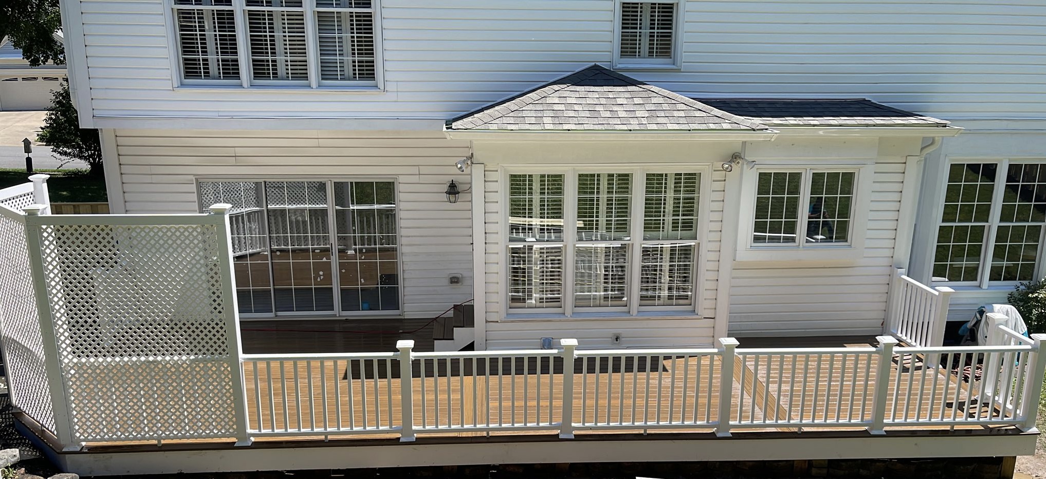Composite decking installation in Potomac MD explained for homeowners