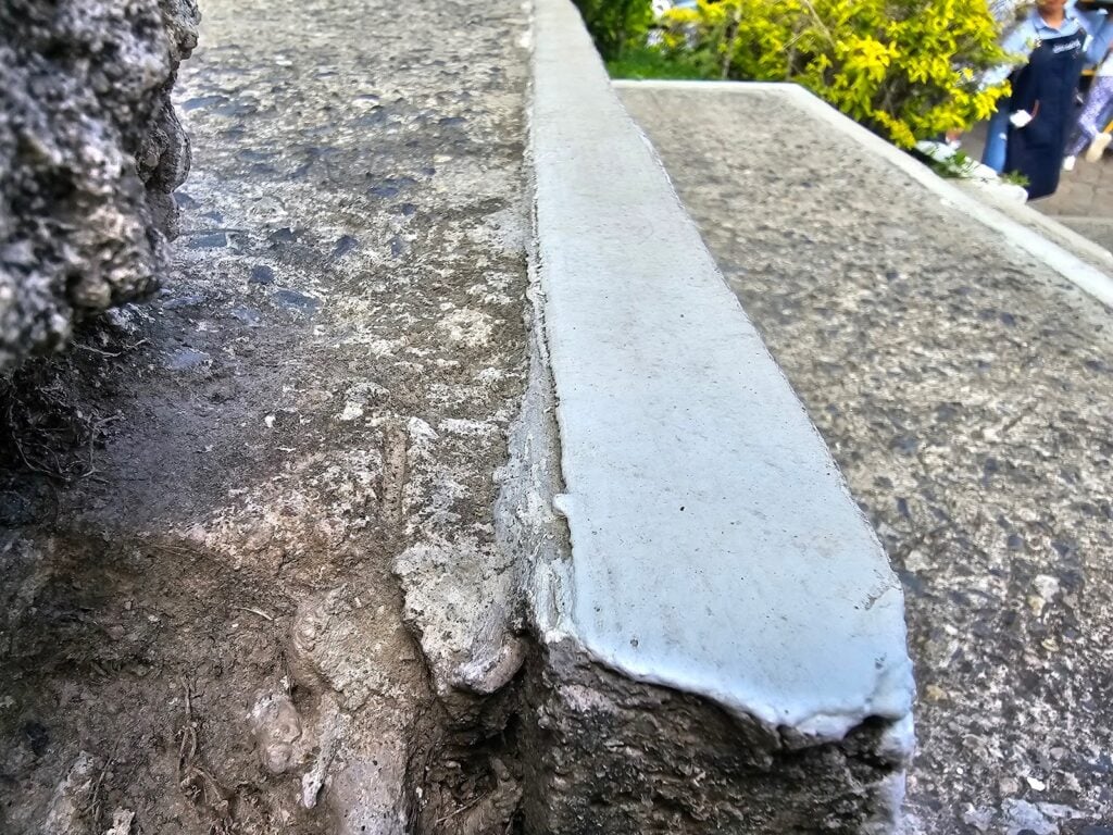the concrete must be well protected