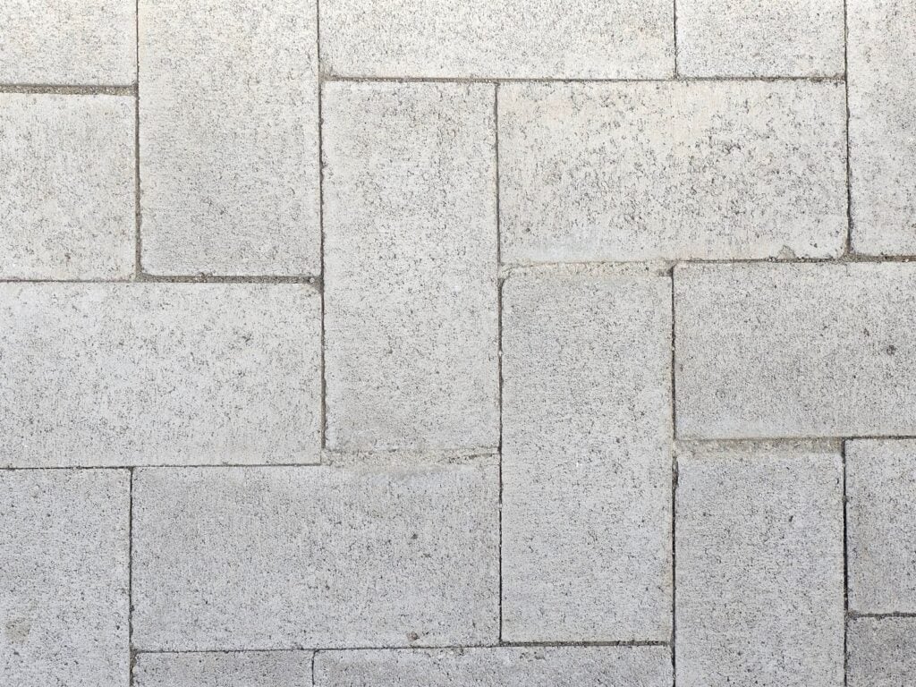 Elegant outdoor living area featuring masonry patio paving in Washington, DC