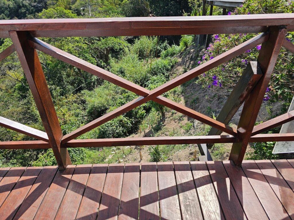 Handrail with a Proper Guardrail