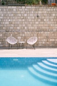 Professional contractors building a durable pool patio for Rockville homes in Maryland