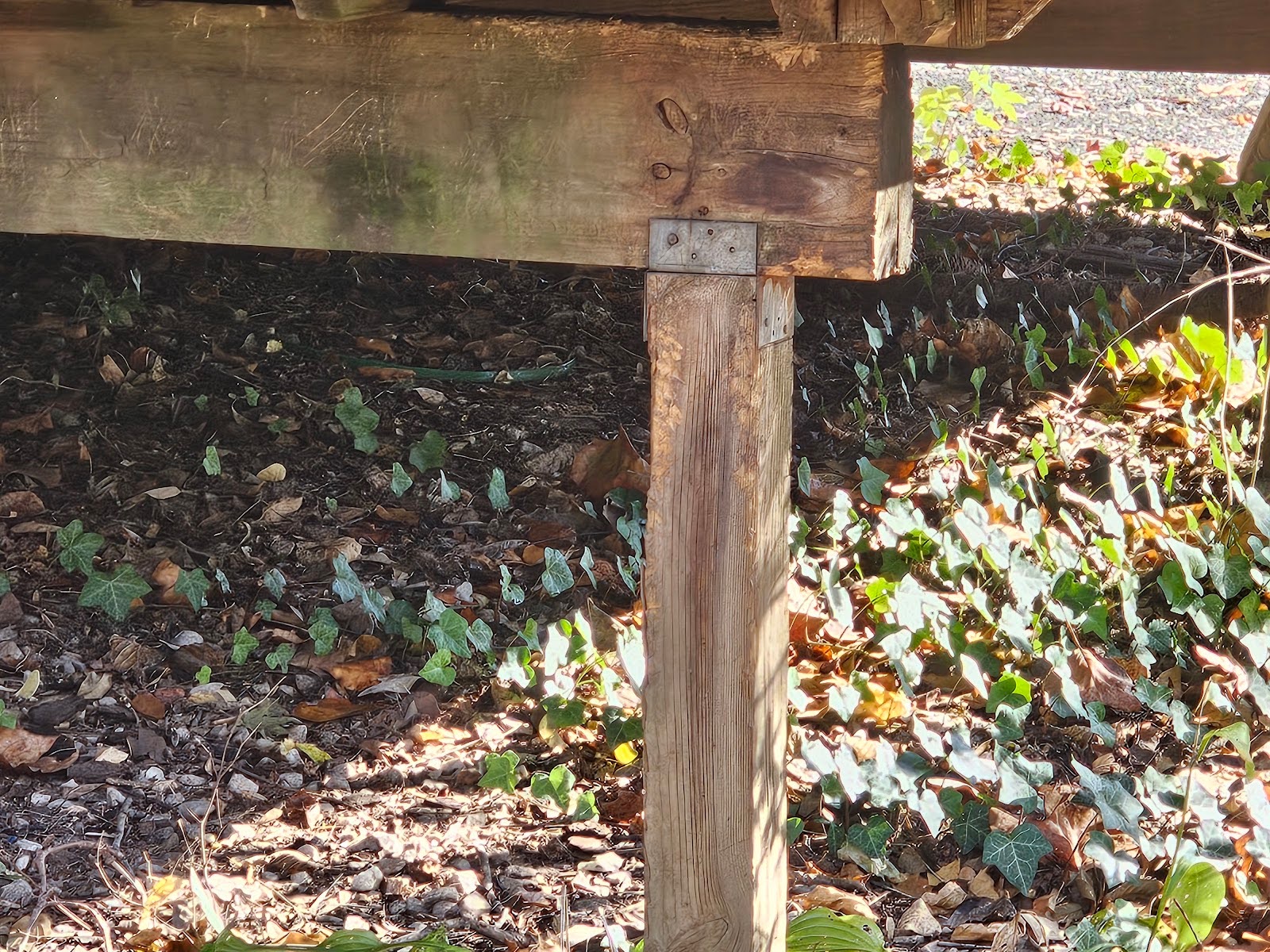 Low Deck on a Sloped Yard - Part II