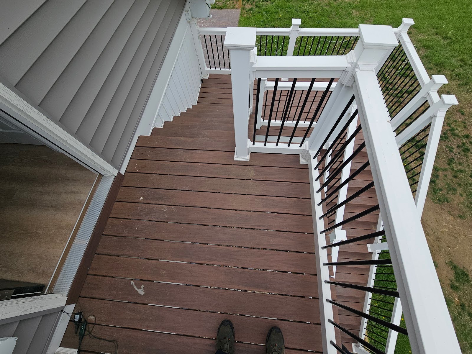 Stairway Built Like a Deck - Part I