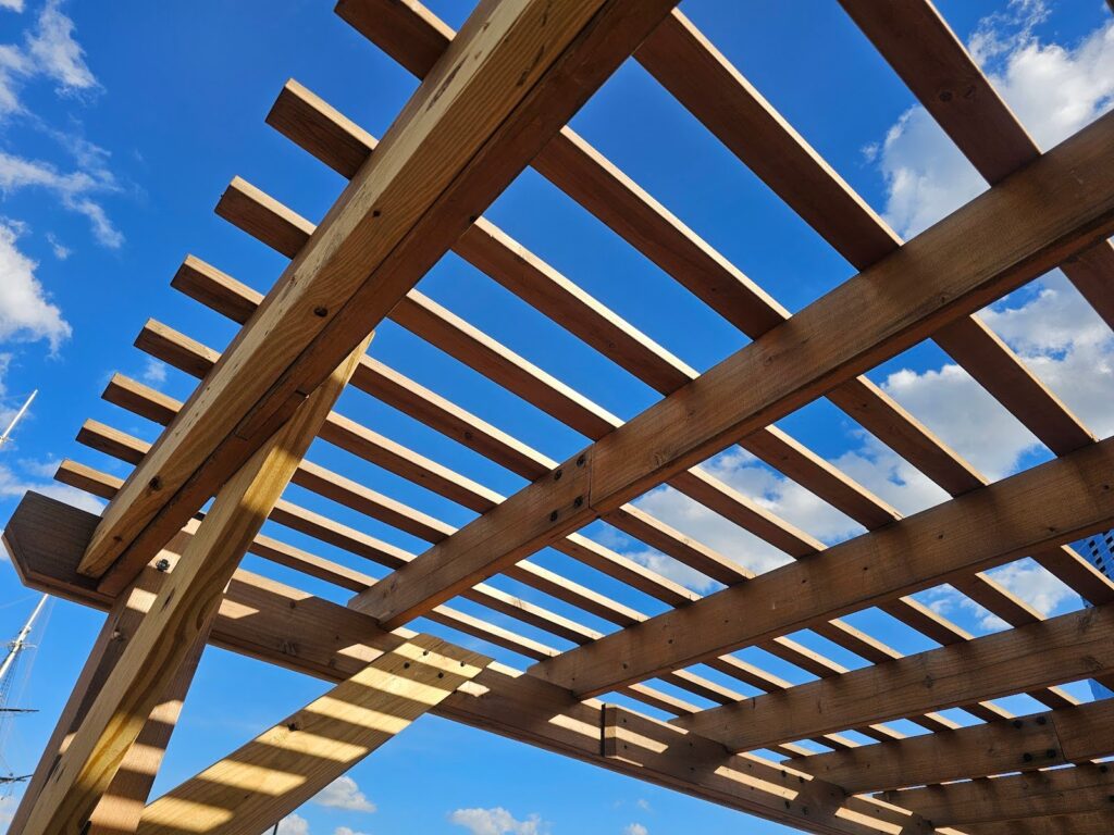Lightweight and Smaller Scale Pergola Framing - Part I