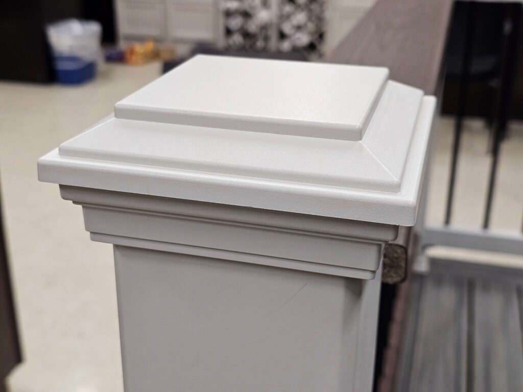 recycled PVC and polyethylene type materials