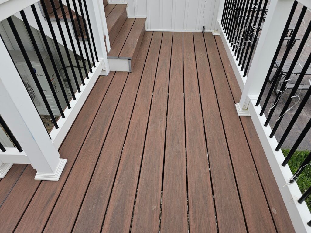 Stairway Built Like a Deck - Part II