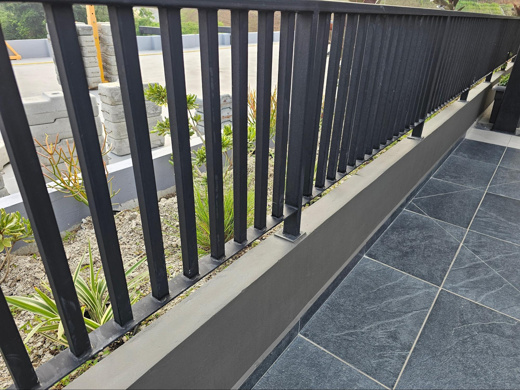 Seen a Steel Guardrail on a Kneewall in Washington DC homes