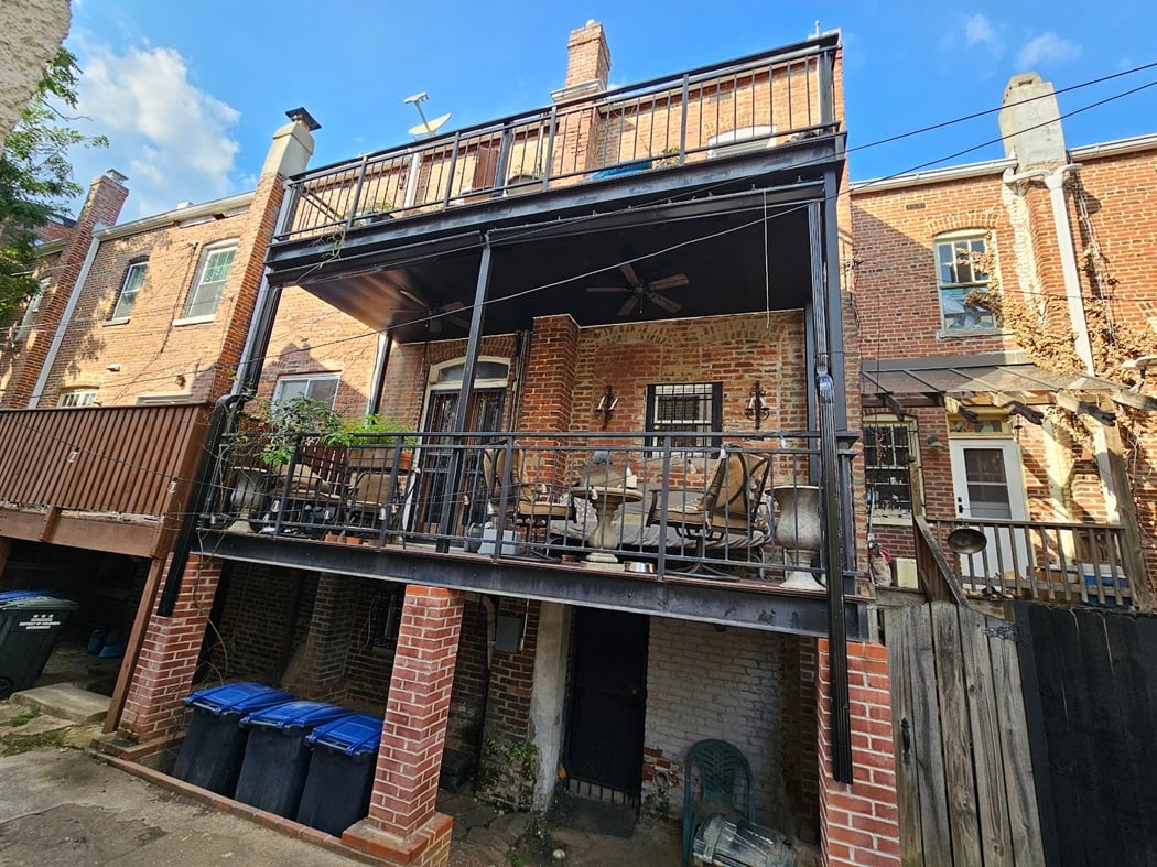 double-decker deck in Washington dc