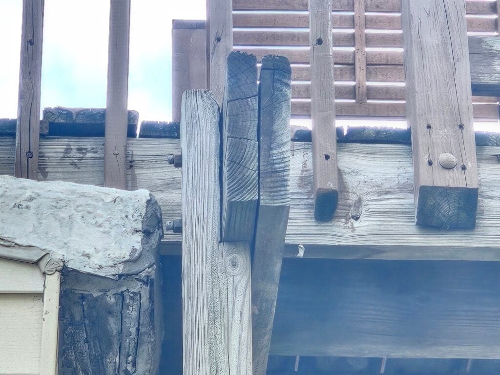 the case of stick framed construction