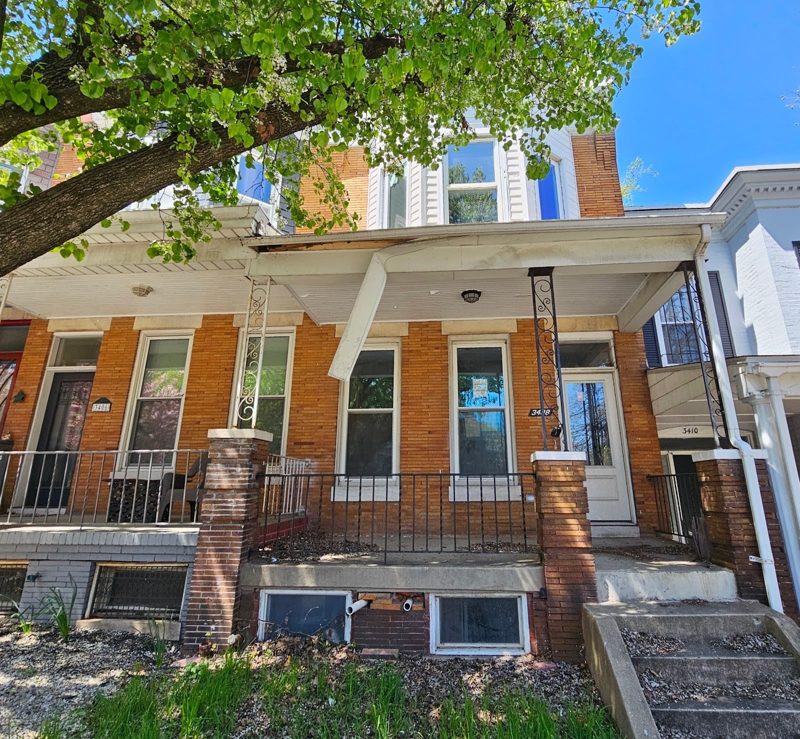 Front Porch Fascias and Soffits in Washington dc