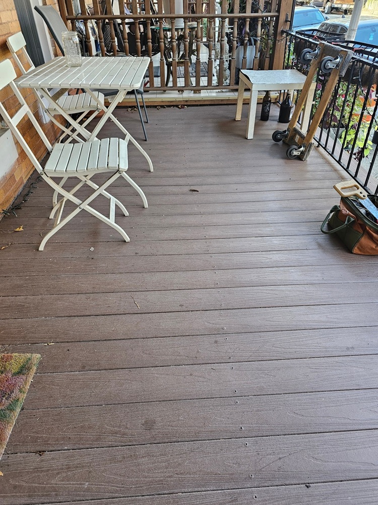 residents of Washington DC used their front porches and back porches and decks