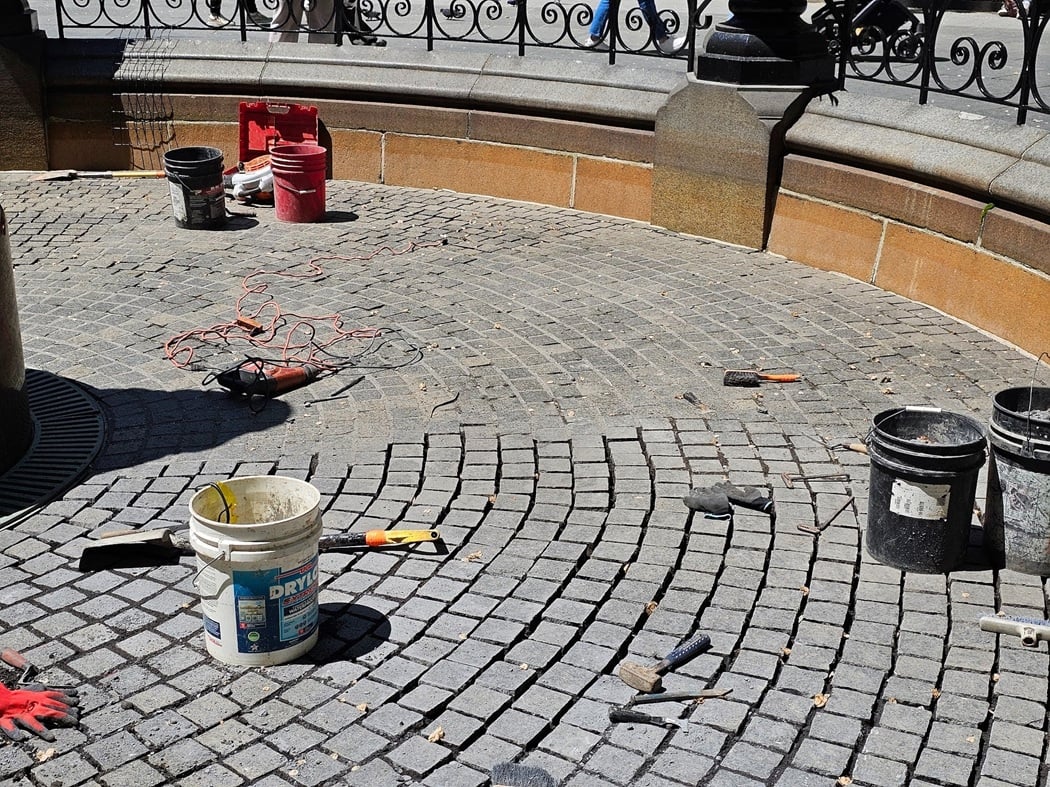 Masonry Restoration and Joint Raking Tools - Part III 2 area has already had the old motor removed
