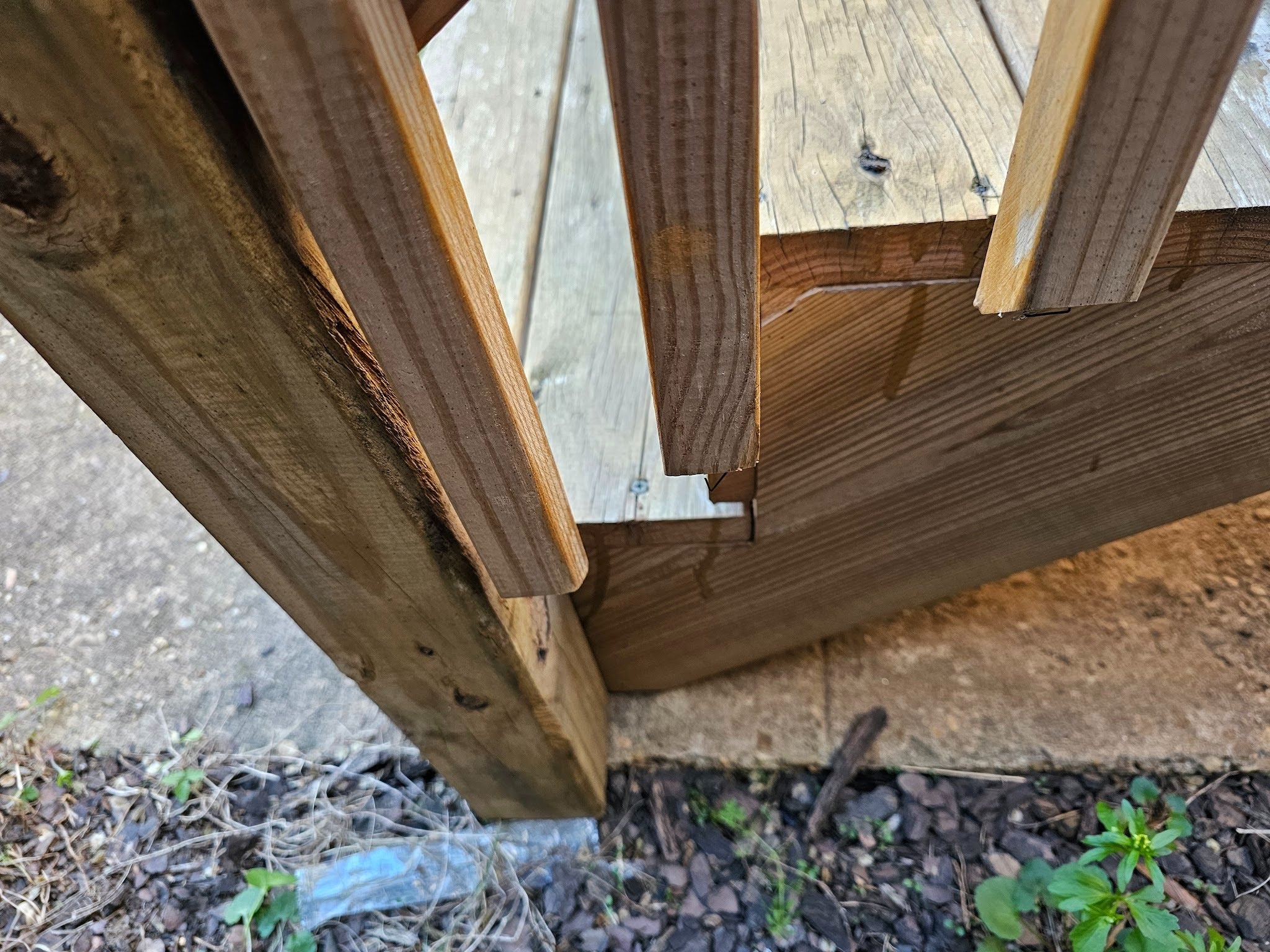 Stair to Deck Connection and Support - Part II 2 shrinking-swelling-of-boards-and-wooden-deck-materials