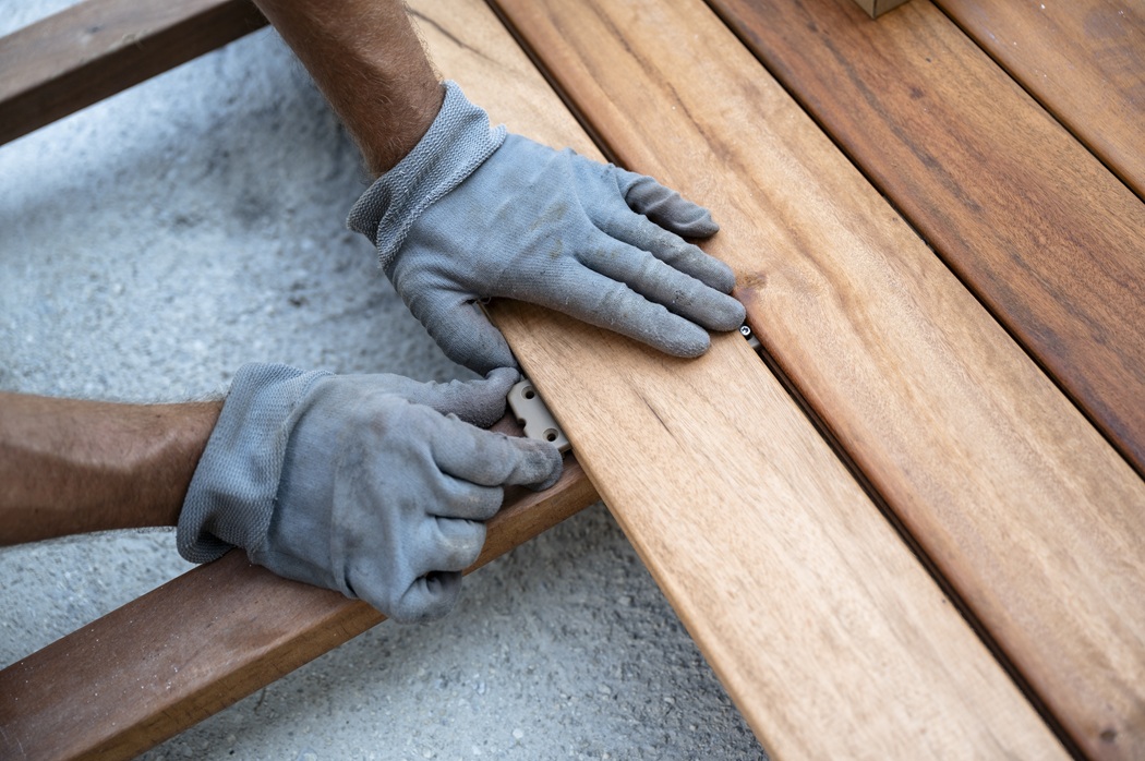 Deck replacement project for a residential property in Bethesda, MD