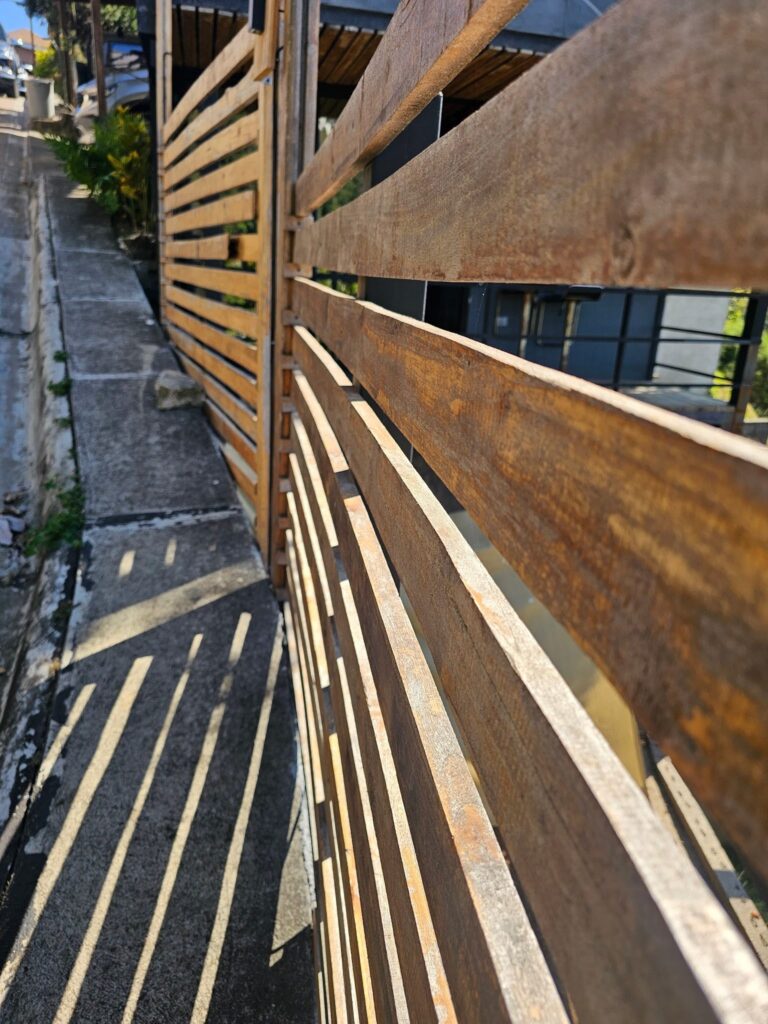 Fence on a Retaining Wall - Part II 4 longer entirety of a larger board